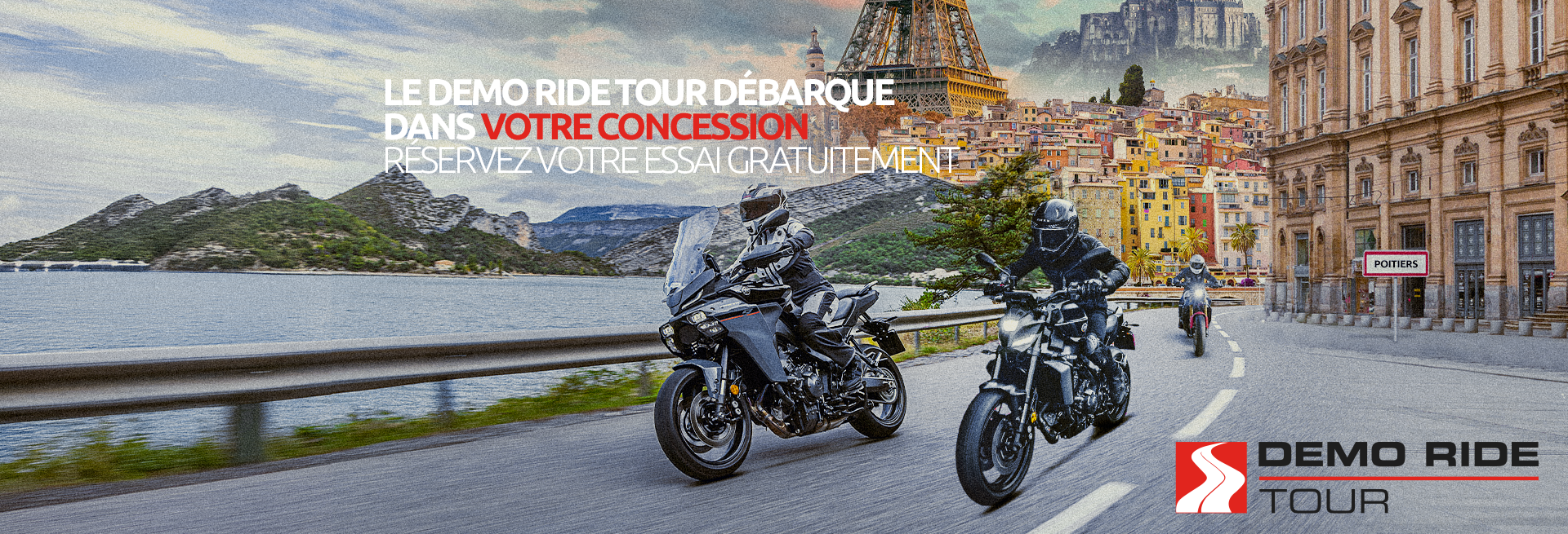 Le Démo Ride Tour débarque dans votre concession Yam 86
